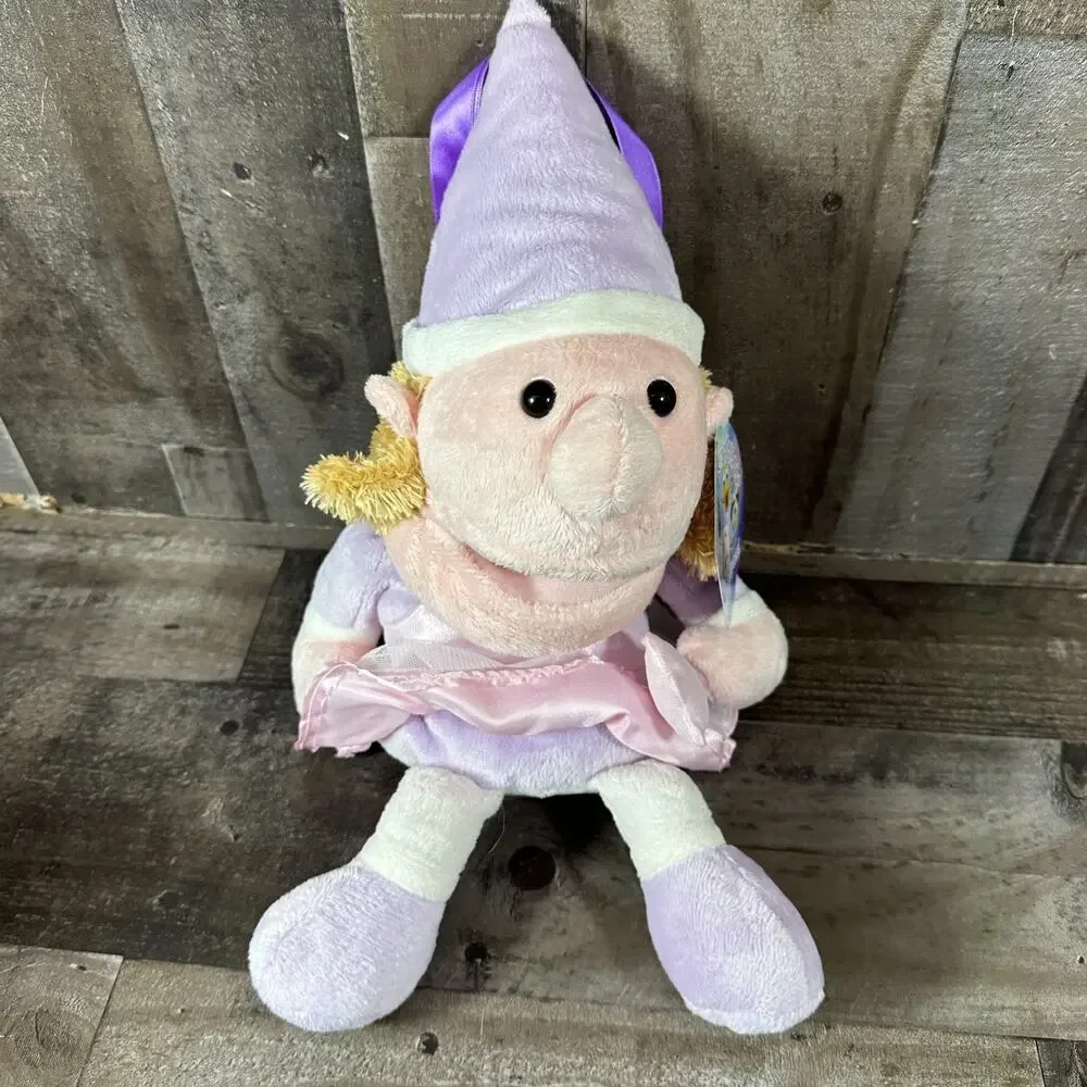 Cuddly Crooners Singing PRincess Plush Hand‎ Puppet Tags Stains